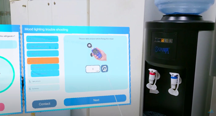 バージョンアップ、デジタルツインの活用：Microsoft HoloLens2(ホロレンズ2)　遠隔支援MRアプリデモ